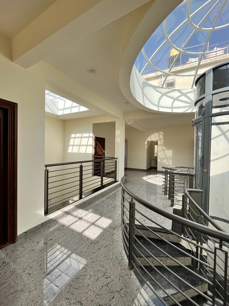 Upper landing at Saptha Sagara Villa