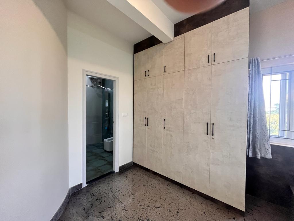 Built-in storage and ensuite at Saptha Sagara Villa